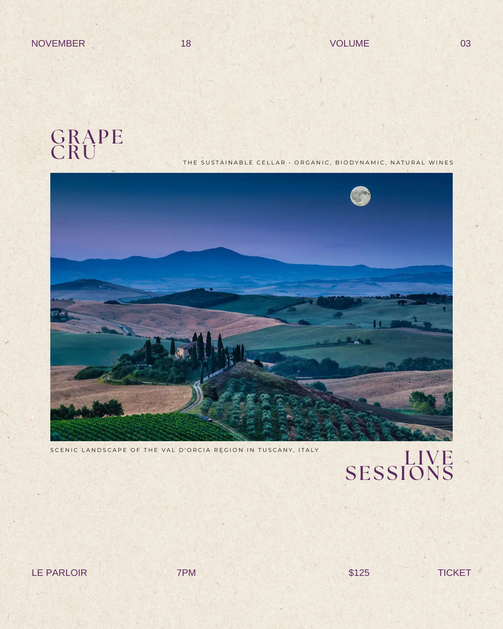 VOL.03. The Sustainable Cellar - Organic, Biodynamic & Natural Wines